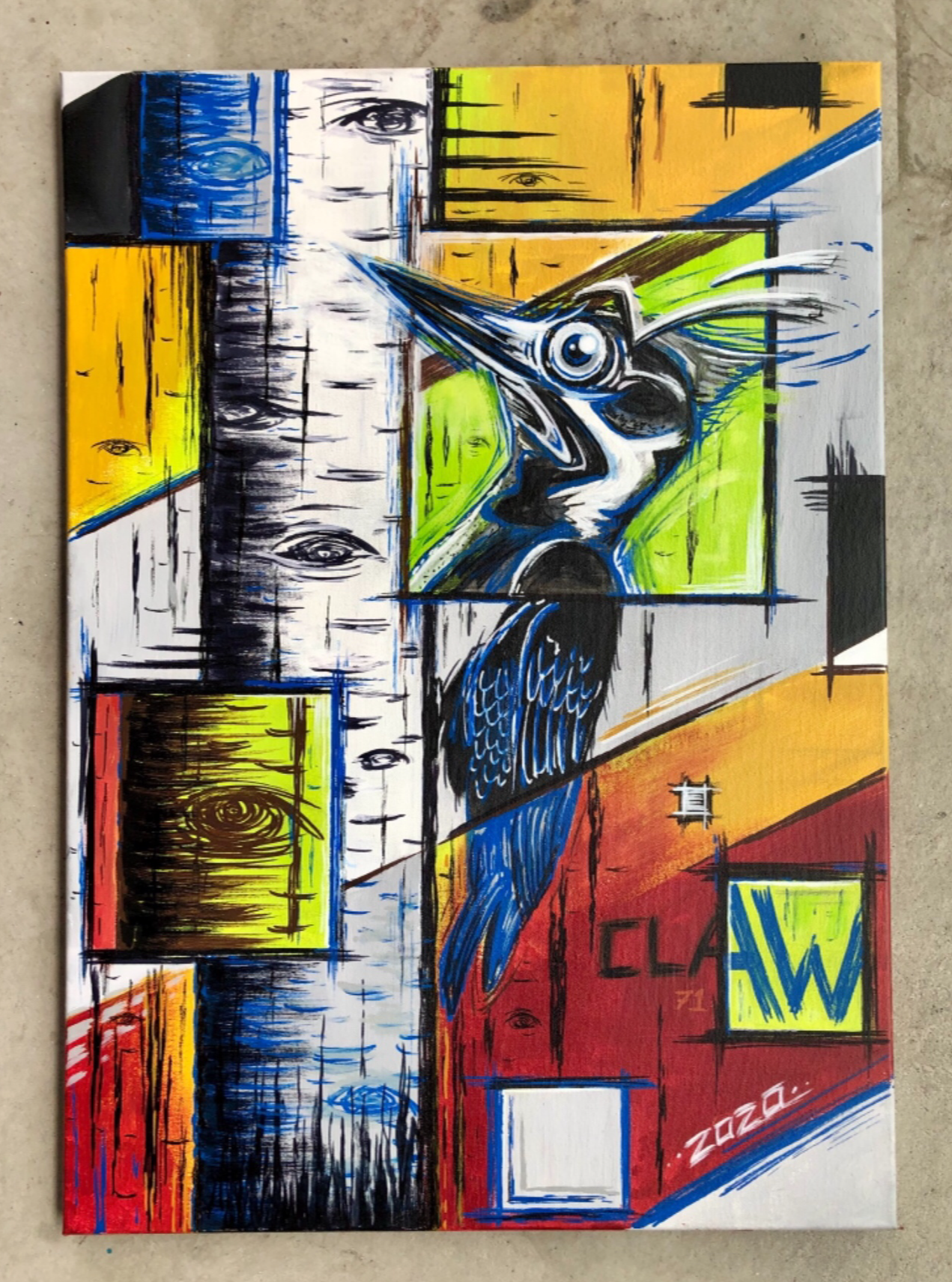 artigall: Birdlife Painting Claw71